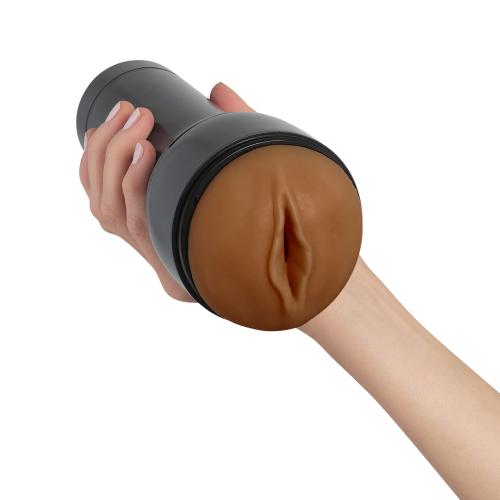 Мастурбатор вагина в колбе для секс машины Kiiroo Keon коричневого цвета Kiiroo Feel Stroker - 7