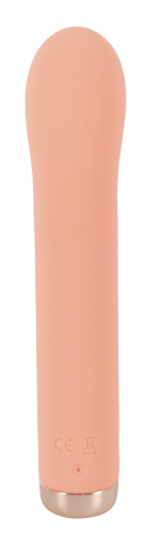 Вибратор для точки G персиковый Soft Silicone Mini G-Spot Vibrator - 4