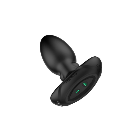 Анальна вібропробка з пультом управління чорного кольору Nexus Beat Butt Plug - 3