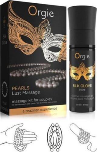 Массажный набор для жемчужного массажа PEARLS LUST MASSAGE SET Orgie - 3