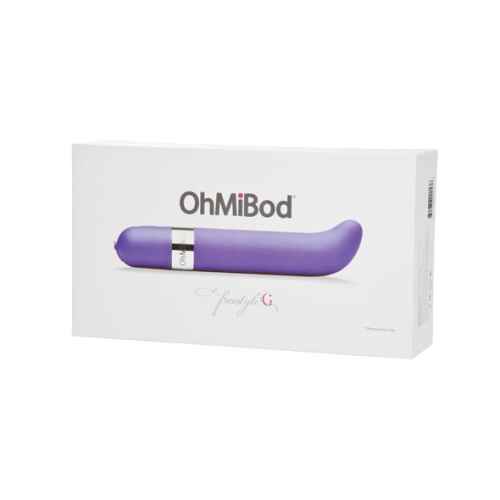 Музичний вібратор фіолетового кольору OhMiBod Freestyle G Music Vibrator - 2
