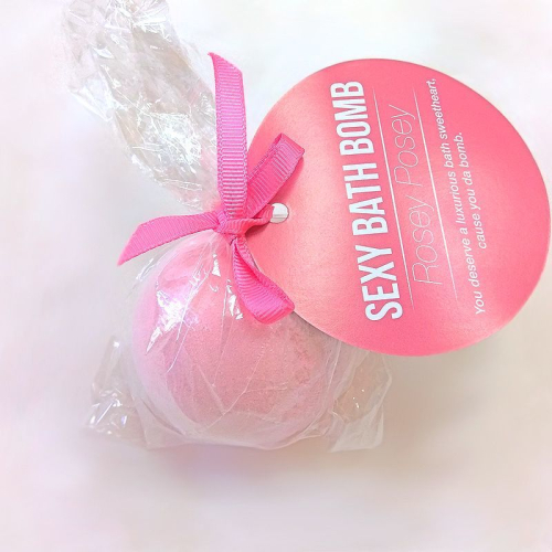 Бомбочка для ванни з ароматом троянди Dona Bath Bomb - (128 гр) - 2