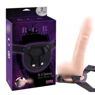 Страпон на ремені JAMES DEEN Strap-On