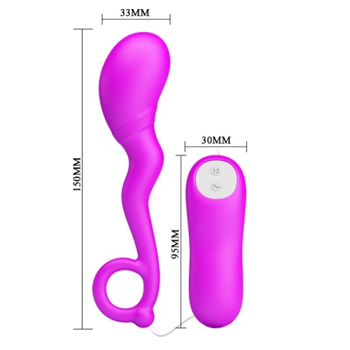 Віброяйце рожеве серії Pretty Love MINI LOVE EGG - 6