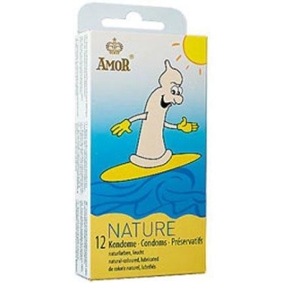 Презервативы из натурального латексного материала Amor Nature 12 штук