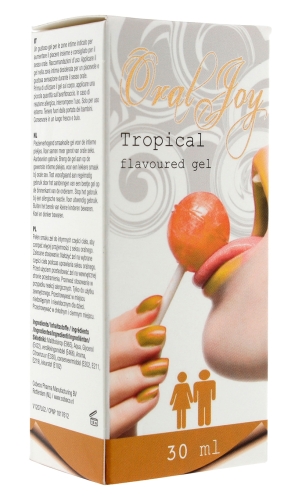Гель для орального сексу Oral Joy Tropical 30 мл - 1
