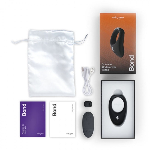 Эрекционное виброкольцо для пениса WE-VIBE Bond с управлением через приложением и пульт ДУ - 13