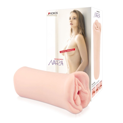 Мастурбатор вагина телесного цвета Kokos Nara - 4