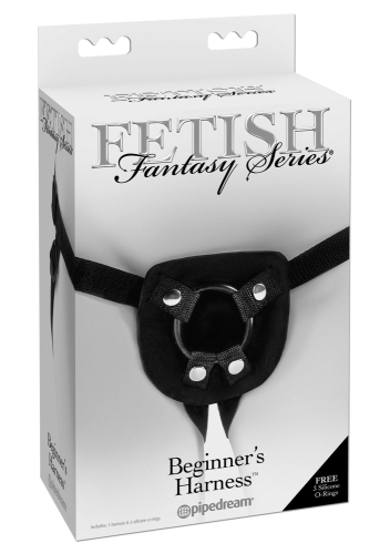 Трусики для страпону чорного кольору Pipedream Fetish Universal Beginners Harness - 1