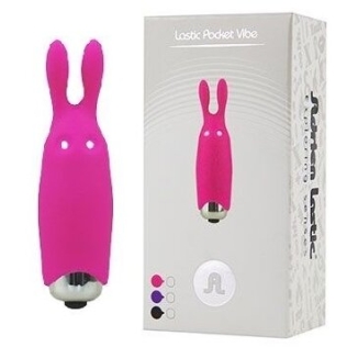 Мінівібратор-кролик Adrien LasticPocket Rabbit рожевий