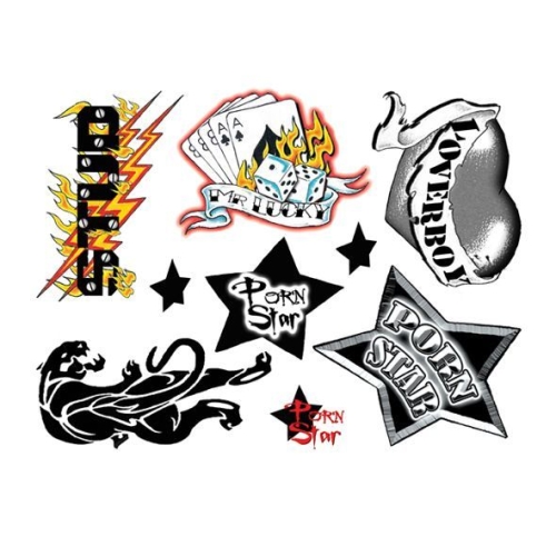 Тимчасове тату Tattoo Set-Get Naughty Party - 2