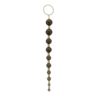 Цепочка анальная черная ORIENTAL JELLY BUTT BEADS 10.5