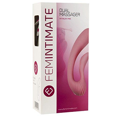 Вибратор со стимуляцией клитора Femintimate Dual Massager - 2