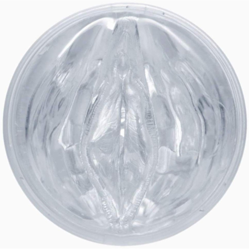 Мастурбатор в колбе вагина из киберкожи прозрачного цвета Fleshlight Ice Lady - 4