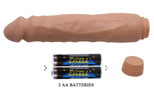 Вібратор реалістик тілесний вагінальний BARBARA BOB dildo VIBRATOR - 11