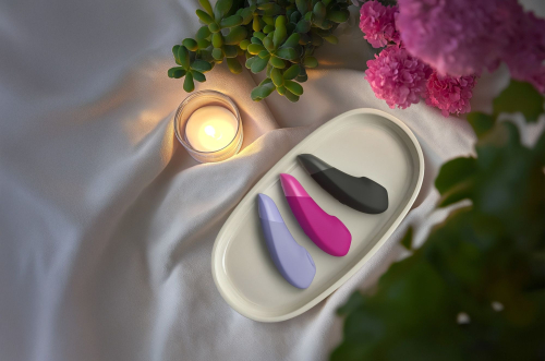 Кліторальний вакуумний вібростимулятор 2 в 1 рожевий Womanizer Enhance - 8
