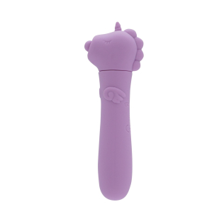 Вибропуля единорожка для клитора сиреневого цвета Unihorn USB Bullet Karma Lilac