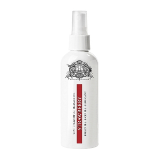 Оральный лубрикант на водной основе c вкусом и ароматом Клубники Shots Ice Lubricant 80 мл