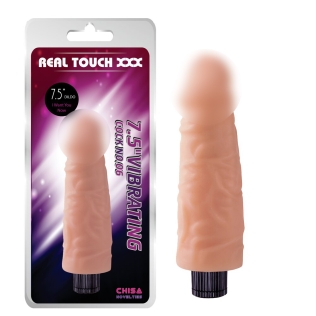 Вібратор реалістик Chisa 7.5 Vibrating Cock No.06