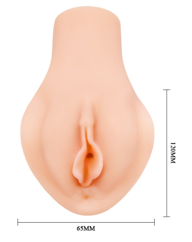 Мастурбатор вагина с вибрацией телесного цвета с пультом ДУ BOSS of TOYS BAILE Passion Lady Vibrating - 10