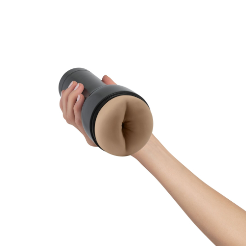 Мастурбатор в колбе анус коричневый для секс-машины Keon Kiiroo Feel Stroker Butt Extra Tight Mid - 3