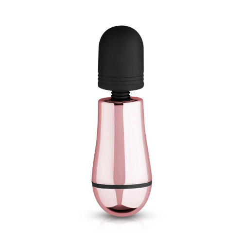 Міні вібромасажер Ванд для кльтора колір рожеве золото Nouveau Mini Massager - 1