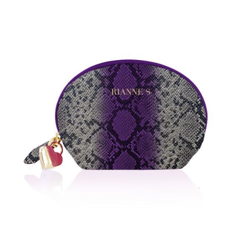 Міні-вібратор для точки G силіконовий фіолетовий Rianne s Boa Mini - 3