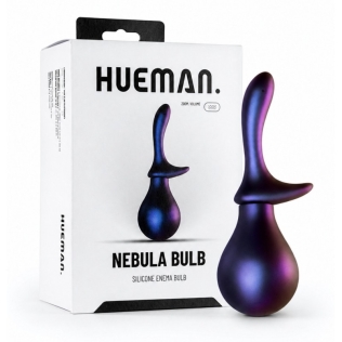Анальная клизма фиолетовая Hueman Nebula Bulb Anal Douche 200 мл