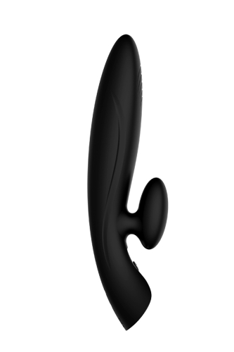 Вібромасажер кролик зі стимуляцією клітора чорний Dream toys Dream toys Midnight Magic Thrilling STARSHIP - 3