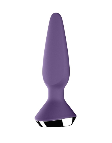 Анальная вибропробка фиолетовая Satisfyer Plug-ilicious 1 - 1