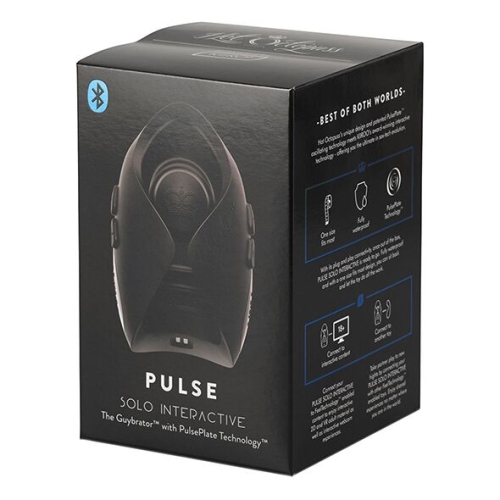 Вібратор для члена, мастурбатор Hot Octopuss Pulse Solo Interactive - 5