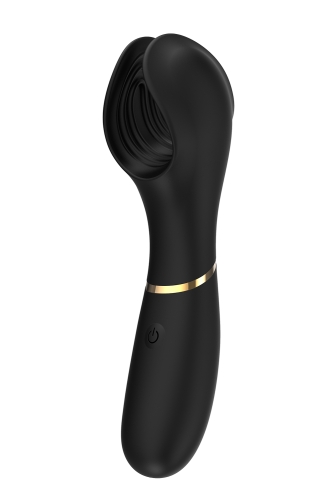 Мастурбатор для пеніса із вібрацією чорного кольору Dream Toys ELITE MAEL - 1