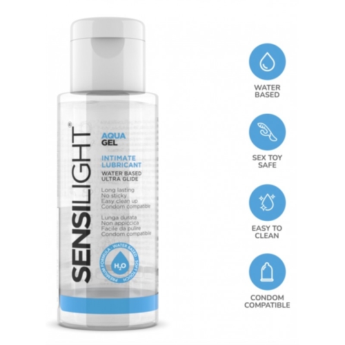 Лубрикант на водной основе Intimateline Sensilight Aqua Gel 30мл - 3