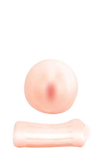 Мастурбатор вагина карманного размера REALSTUFF TIGHT PUSSY TO-GO - 1
