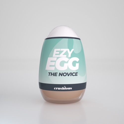 Мастурбатор-яйцо вагина реалистичный телесный CRUSHIOUS EZY EGG THE Novice - 2