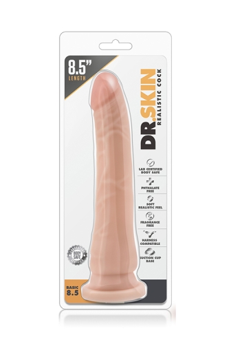 Фаллоимитатор реалистичный на присоске MR SKIN REALISTIC COCK BASIC 8.5 - 2