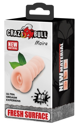 Мастурбатор вагіна тілесного кольору LYBAILE CRAZY BULL Moira Extra Orgasm Experiens - 9