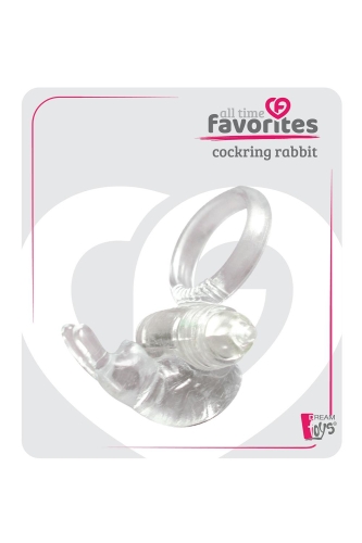 Кільце ерекційне для пеніса зі стимуляцією клітора GOOD VIBES COCKRING RABBIT - 4