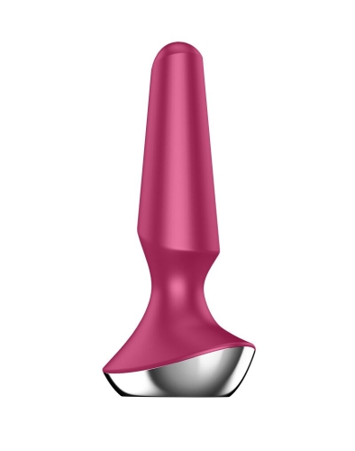 Анальна вібропробка Червона Satisfyer Plug-ilicious 2 Berry - 1