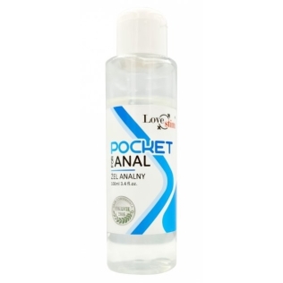 Анальный гель лубрикант на водной основе Love Stim POCKET FOR ANAL 100 мл