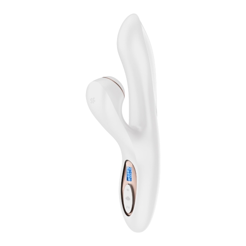 Вакуумний вібратор-кролик білий Satisfyer Pro+ G-Spot Generation 2 - 1