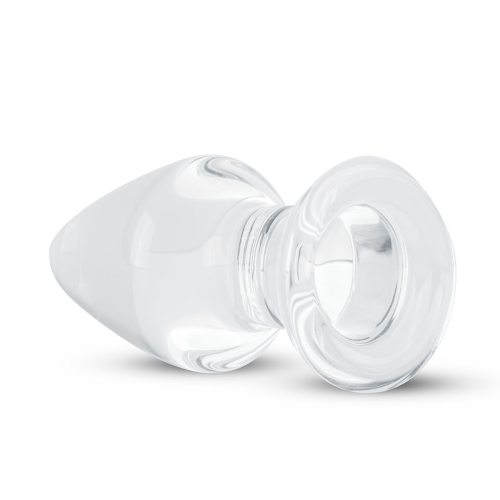 Стеклянная анальная пробка с возможностью нагревания Gildo Glass Buttplug No. 25 - 2