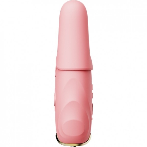 Бездротові віброзатискачі для сосків ZALO Nave Vibrating Nipple Clamps рожеві - 5