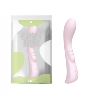 Вібратор вагінальний та для точки G рожевого кольору Cnt G spot Arouse