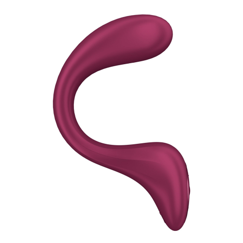 Вагінально-кліторальний вібратор із 2 моторами червоного кольору Satisfyer G for Goddess 2 - 1