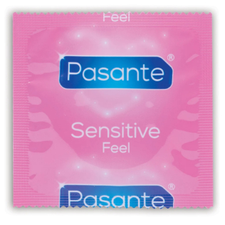 Презервативы Ультратонкие латексные прозрачного цвета Pasante Sensitive Feel 1 штука