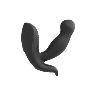 Вибромассажер простаты черного цвета Dream Toys Cheeky Love