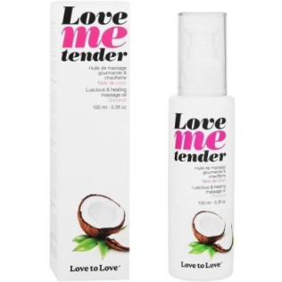 Масажне масло з запахом кокоса Love To Love LOVE ME TENDER 100 мл