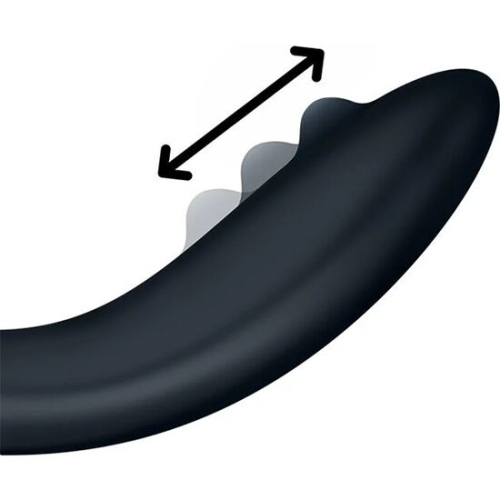 Вібростимулятор точки G з масажуючою кулькою чорний Satisfyer Rrrolling Explosion - 2