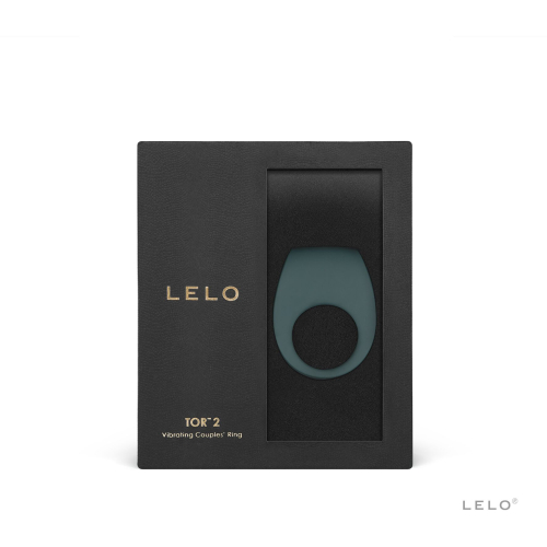 Ерекційне віброкільце на член силіконове зеленого кольору Lelo Tor 2 - 6